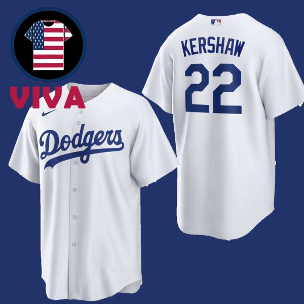 Clayton Kershaw Los Angeles Dodgers MLB Nike Home Limited Player Jersey