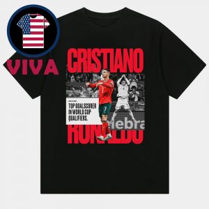 Cristiano Ronaldo Top Goal Scorer In World Cup Qualifiers 2025 Unisex T-Shirt