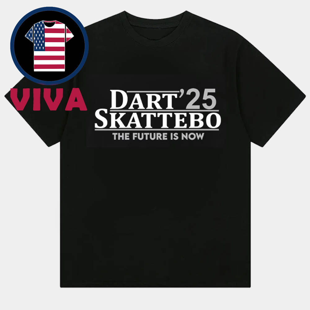 Dart Skattebo The Future Is Now 2025 Unisex T-Shirt Dart Skattebo The Future Is Now 2025 Unisex T-Shirt
