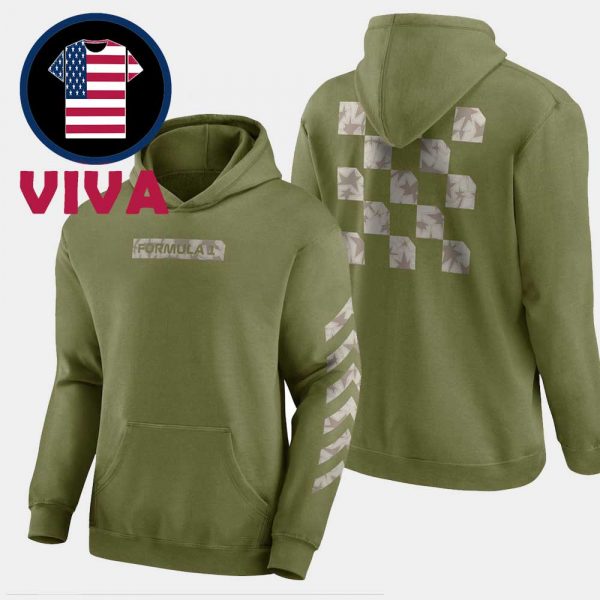Formula 1 USA Grand Prix Austin GP 2025 Star Graphic All Over Print Hoodie