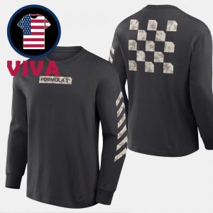 Formula 1 USA Grand Prix Austin GP 2025 Star Graphic Long Sleeve All Over Print T-Shirt