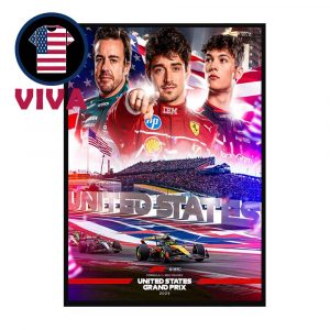 Formula 1 USGP United State Grand Prix 2025 Home Decor Poster Canvas