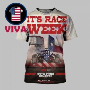 Formula 1 United State Grand Prix Austin GP 2025 All Over Print T-Shirt