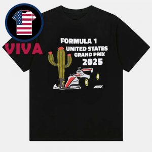 Formula 1 x Pacsun United States Grand Prix 2025 Austin Cactus Unisex T-Shirt