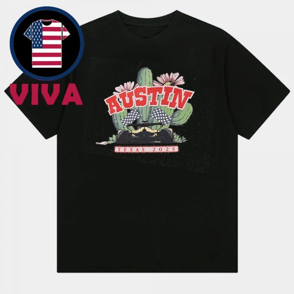 Formula 1 x Pacsun United States Grand Prix 2025 Austin GP Dessert Unisex T-Shirt