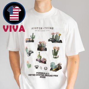 Formula 1 x Pacsun United States Grand Prix 2025 Austin GP Race Classic T-Shirt