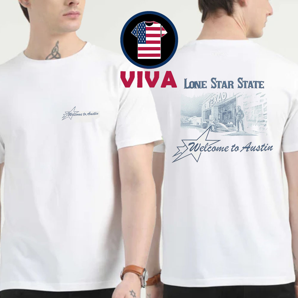 Formula 1 x Pacsun United States Grand Prix 2025 Welcome To Austin GP Two Sided T-Shirt Formula 1 x Pacsun United States Grand Prix 2025 Welcome To Austin GP Two Sided T-Shirt
