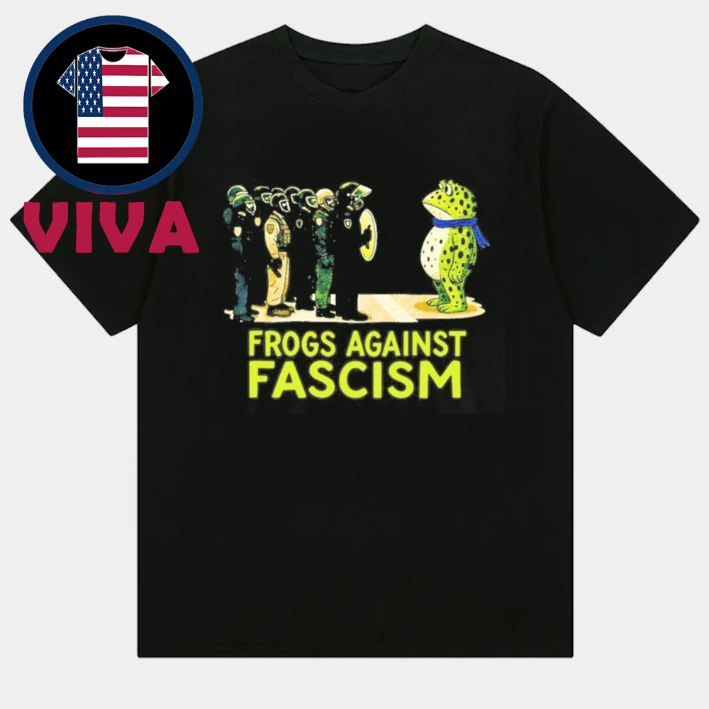 Frog Against Fascism Portland 2025 Unisex T-shirt Frog Against Fascism Portland 2025 Unisex T-shirt