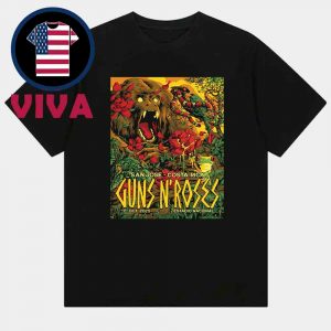 Guns N’ Roses Costa Rica 2025 San Jose Estadio Nacional October 1st Unisex T-Shirt
