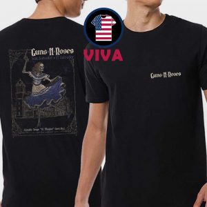Guns N Roses San Salvador 2025 El Salvador On October 4th Two Sided T-Shirt