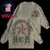 HEB x Connor Dwyer 2025 Metal Tee Star Health Alliance For Austin Texas Musicians All Over Print Shirt Long Sleeve