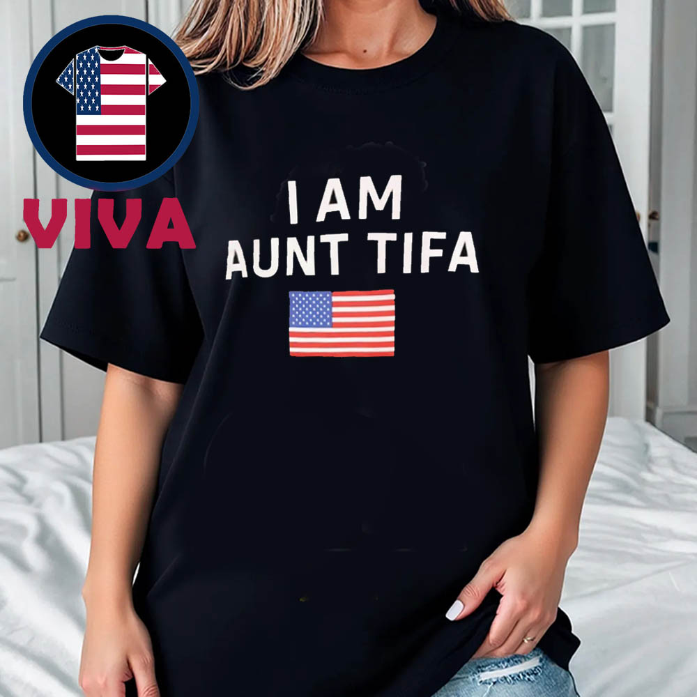 I Am Aunt Tifa American Flag Classic T-Shirt I Am Aunt Tifa American Flag Classic T-Shirt