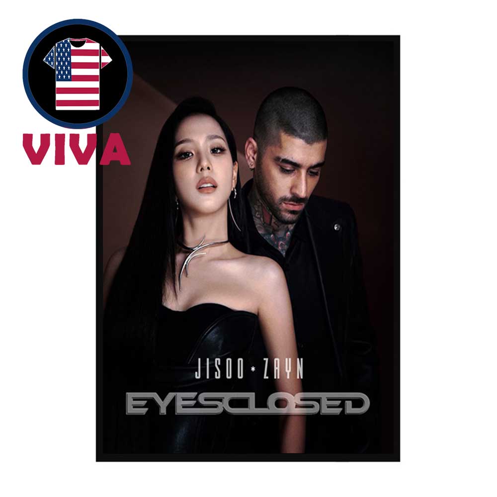 Jisoo Zayn Malik Eyes Closed 2025 Home Decor Poster Canvas Jisoo Zayn Malik Eyes Closed 2025 Home Decor Poster Canvas