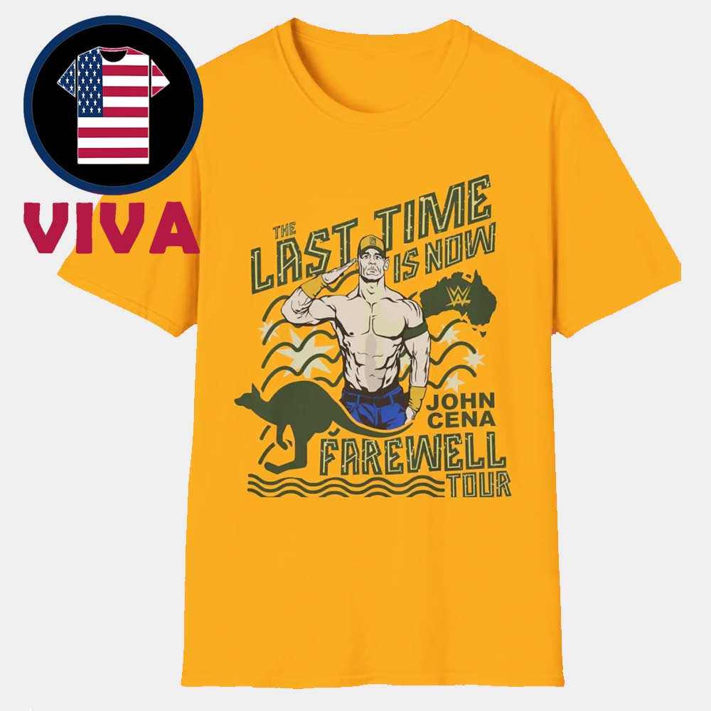 John Cena Farewell Tour 2025 Perth Unisex T-Shirt John Cena Farewell Tour 2025 Perth Unisex T-Shirt