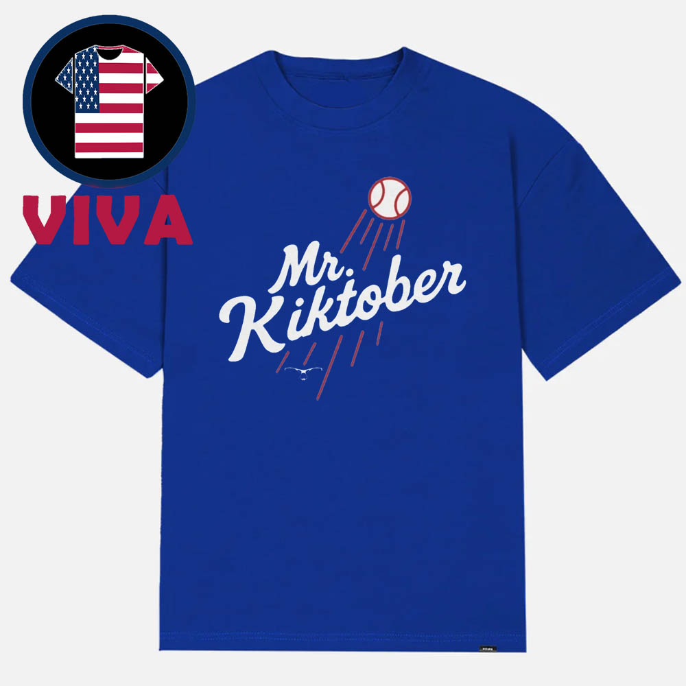 Kike Hernandez Mr Kiktober Holy Double Play MLB T-Shirt Kike Hernandez Mr Kiktober Holy Double Play MLB T-Shirt
