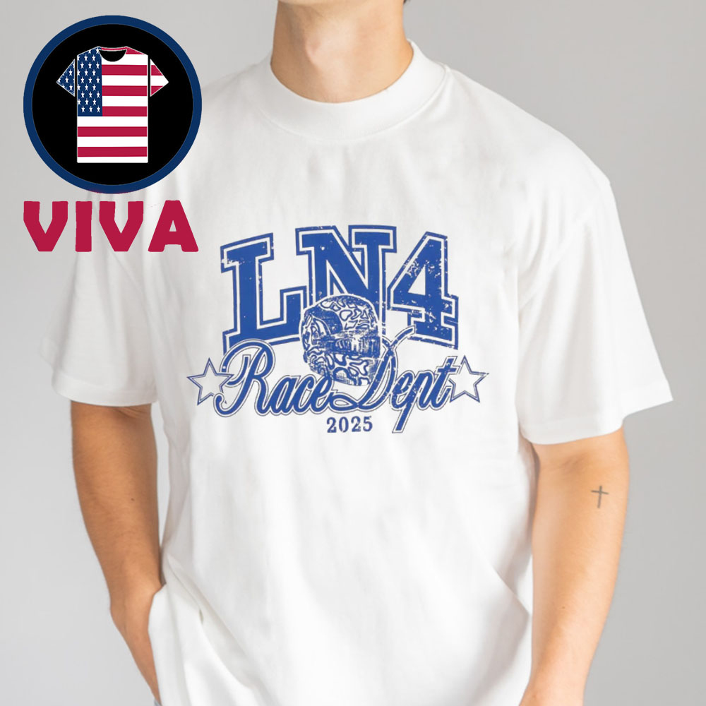 Lando Norris LN4 Race Dept 2025 Unisex T-Shirt Lando Norris LN4 Race Dept 2025 Unisex T-Shirt
