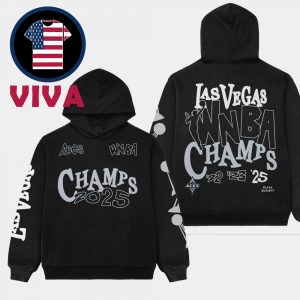 Las Vegas Aces 2025 WNBA Champions All Over Print Hoodie T-Shirt