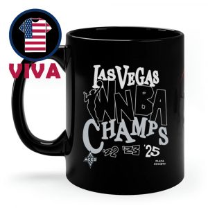 Las Vegas Aces 2025 WNBA Champions Ceramic Mug Cup