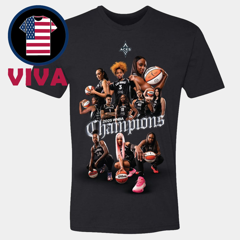 Las Vegas Aces 2025 WNBA Champions Player Unisex T-Shirt Hoodie Sweater Las Vegas Aces 2025 WNBA Champions Player Unisex T-Shirt Hoodie Sweater
