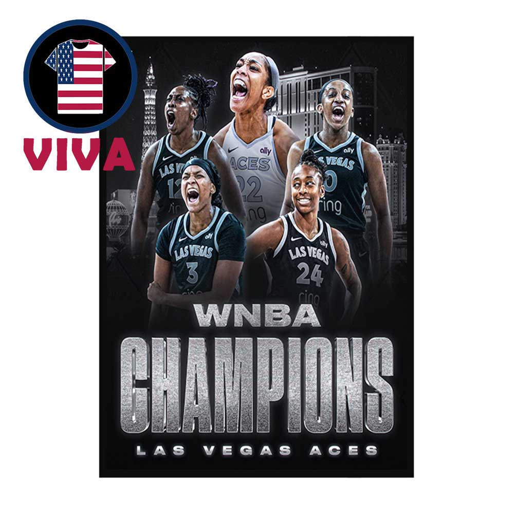 Las Vegas Aces 2025 WNBA Champions Winner Third Time Home Decor Poster Canvas Las Vegas Aces 2025 WNBA Champions Winner Third Time Home Decor Poster Canvas
