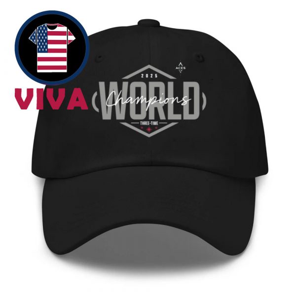Las Vegas Aces 2025 WNBA World Champions Classic Hat Cap Snapback