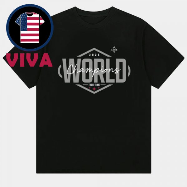 Las Vegas Aces 2025 WNBA World Champions Unisex T-Shirt Hoodie Sweater