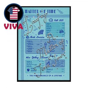 Laufey A Matter Of Time Tour 2025 Home Decor Poster Canvas
