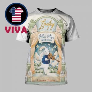 Laufey Mei Mei The Bunny 2026 April 21st All Over Print T-Shirt