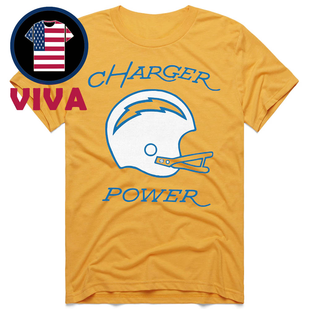 Los Angeles Chargers Charger Power Unisex T-Shirt Los Angeles Chargers Charger Power Unisex T-Shirt