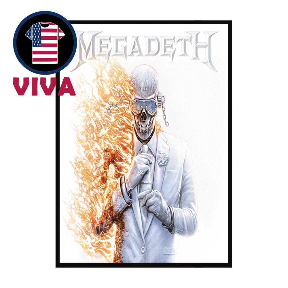 Megadeth Flame Vic Final Album Cover Vinyl Home Decor Poster Canvas Megadeth Flame Vic Final Album Cover Vinyl Home Decor Poster Canvas