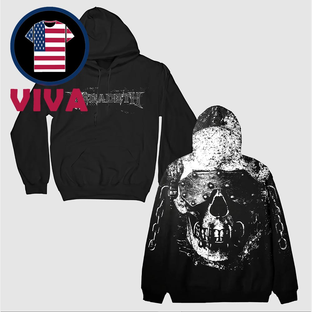 Megadeth Flame Vic Final Album Limited All Over Print Hoodie Megadeth Flame Vic Final Album Limited All Over Print Hoodie