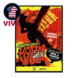 Megan Thee Stallion Hottieween 2025 Humble Texas October 31st Home Decor Poster Canvas