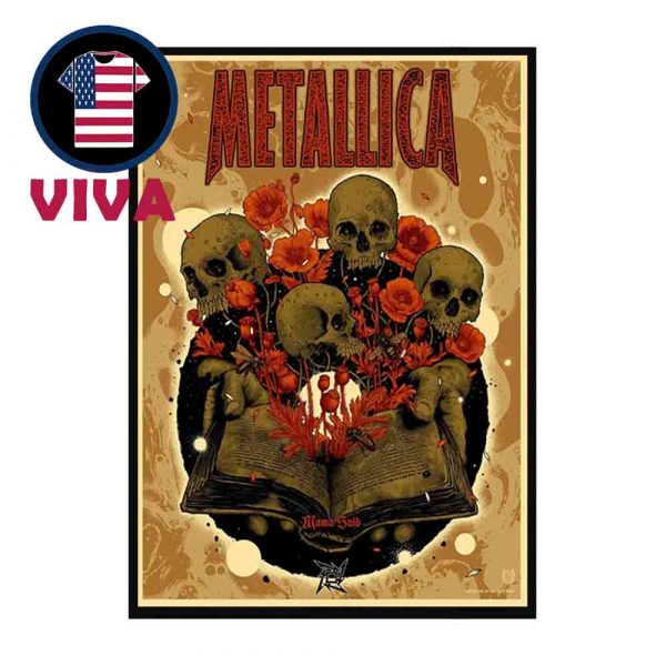 Metallica Mama Said Limited Edition Home Decor Poster Canvas