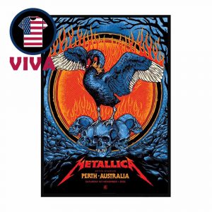 Metallica Perth 2025 Optus Stadium Australia On November 1st Pop Up Home Decor Poster Canvas