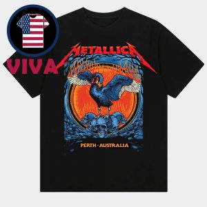 Metallica Perth 2025 Optus Stadium Australia On November 1st Pop Up Unisex T-Shirt