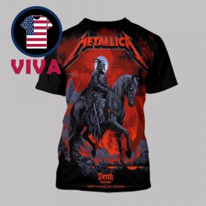Metallica Perth 2025 Optus Stadium On November 1st All Over Print T-Shirt