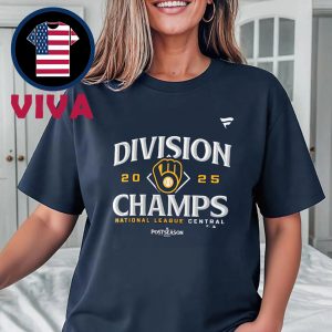 Milwaukee Brewers 2025 NL Central Division Champions Unisex T-Shirt Hoodie Sweater