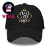 Milwaukee Brewers 2025 NL Central Division Champions Classic Hat Cap Snapback