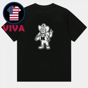 Nebraska Cornhuskers Coach Matt Rhule Herbie Husker Mascot Unisex T-Shirt