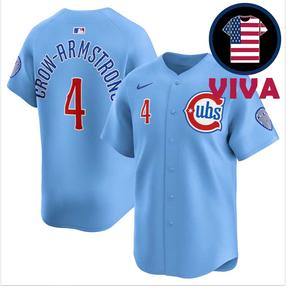 Pete Crow Armstrong Chicago Cubs Nike Alternate Limited Player Jersey Unisex T-Shirt Pete Crow Armstrong Chicago Cubs Nike Alternate Limited Player Jersey Unisex T-Shirt