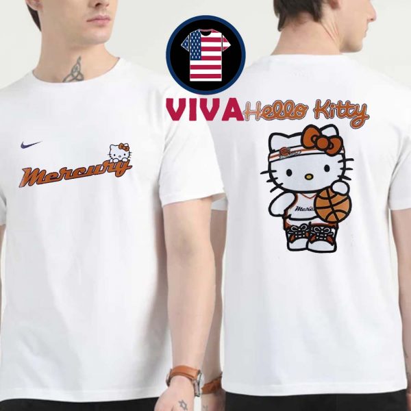 Phoenix Mercury x Hello Kitty WNBA Two Sided T-Shirt Hoodie