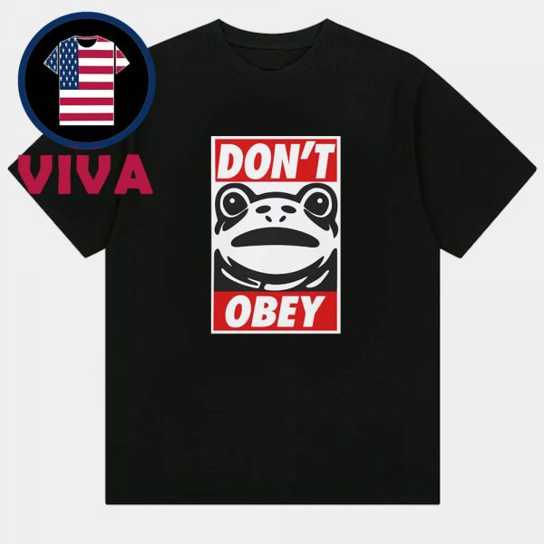 Portland Frog Don’t Obey Unisex T-Shirt
