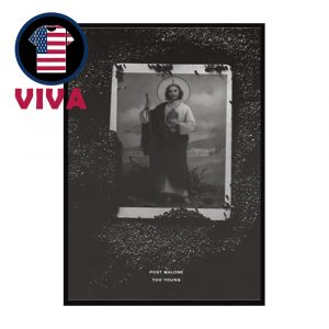 Post Malone Too Young 10 Years Anniversary Home Decor Poster Canvas