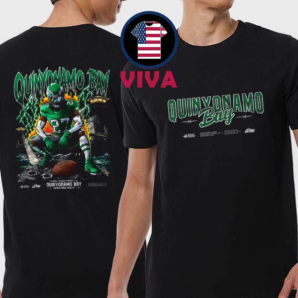Quinyonamo Bay Jalen Hurts Wear Quinyonamo Bay Part 2 Two Sided Hoodie T-Shirt Quinyonamo Bay Jalen Hurts Wear Quinyonamo Bay Part 2 Two Sided Hoodie T-Shirt