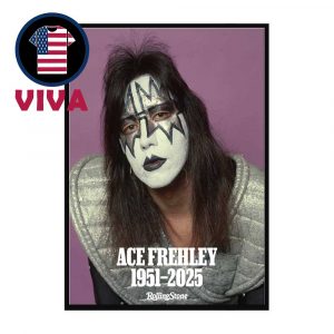 Rip Ace Frehley Kiss 1951 2025 Home Decor Poster Canvas