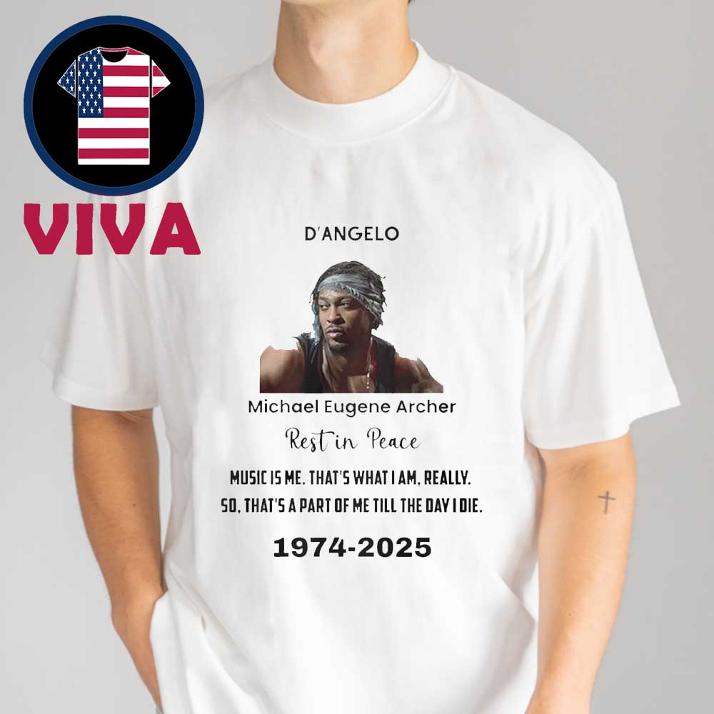 Rip D’Angelo Micheal Eugene Archer Unisex T-Shirt Rip D’Angelo Micheal Eugene Archer Unisex T-Shirt