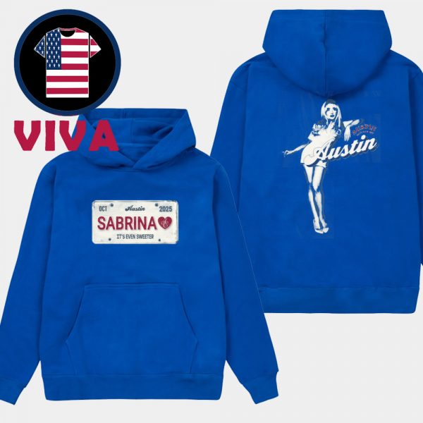 Sabrina Carpenter Austin City Limit ACL Festival 2025 Two Sided Hoodie T-Shirt