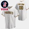 San Diego Padres Nike White Home Limited Custom Jersey