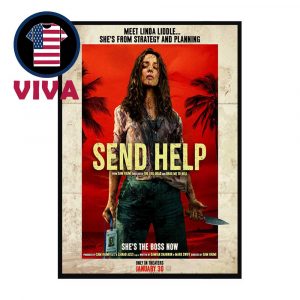 Send Help Movie Film 2026 She’s The Boss Now Home Decor Poster Canvas