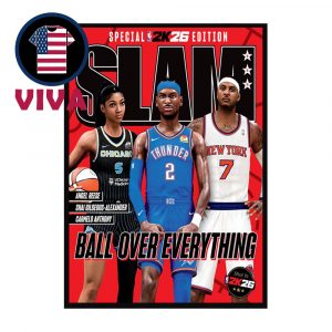 Slam NBA 2K26 Magazine Special Edition Issue 259 Home Decor Poster Canvas